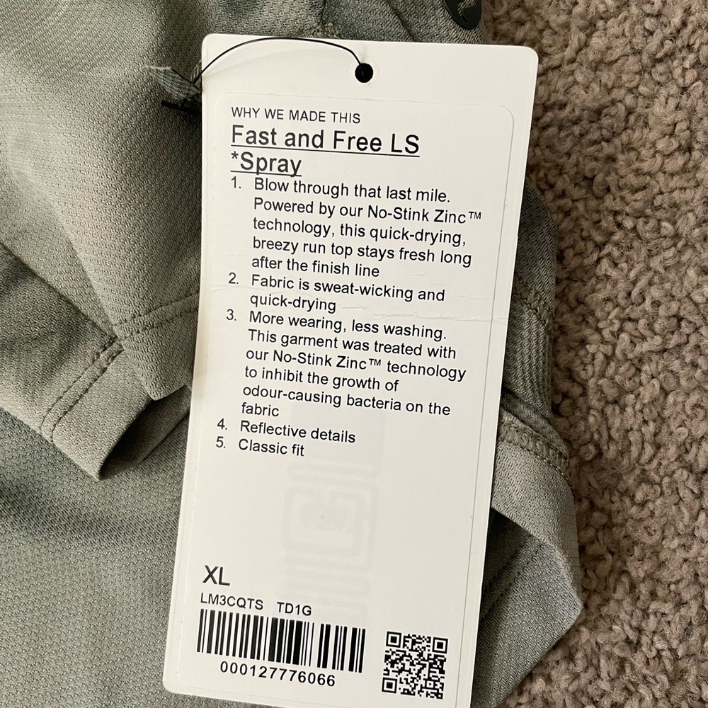 LULULEMON fast and free